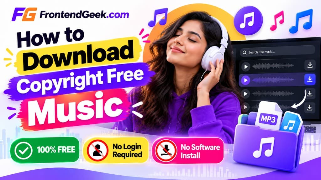 How to Download Copyright Free Music (MP3 Audio) How to Download Copyright Free Music (MP3 Audio) — How to download copyright free music as MP3 audio on FrontendGeek