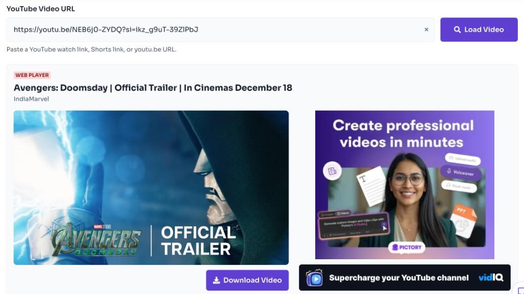 How to download YouTube videos as MP4 on FrontendGeek FrontendGeek YouTube Video Downloader โ paste URL, preview the video, and click Download Video for Instant MP4 Download