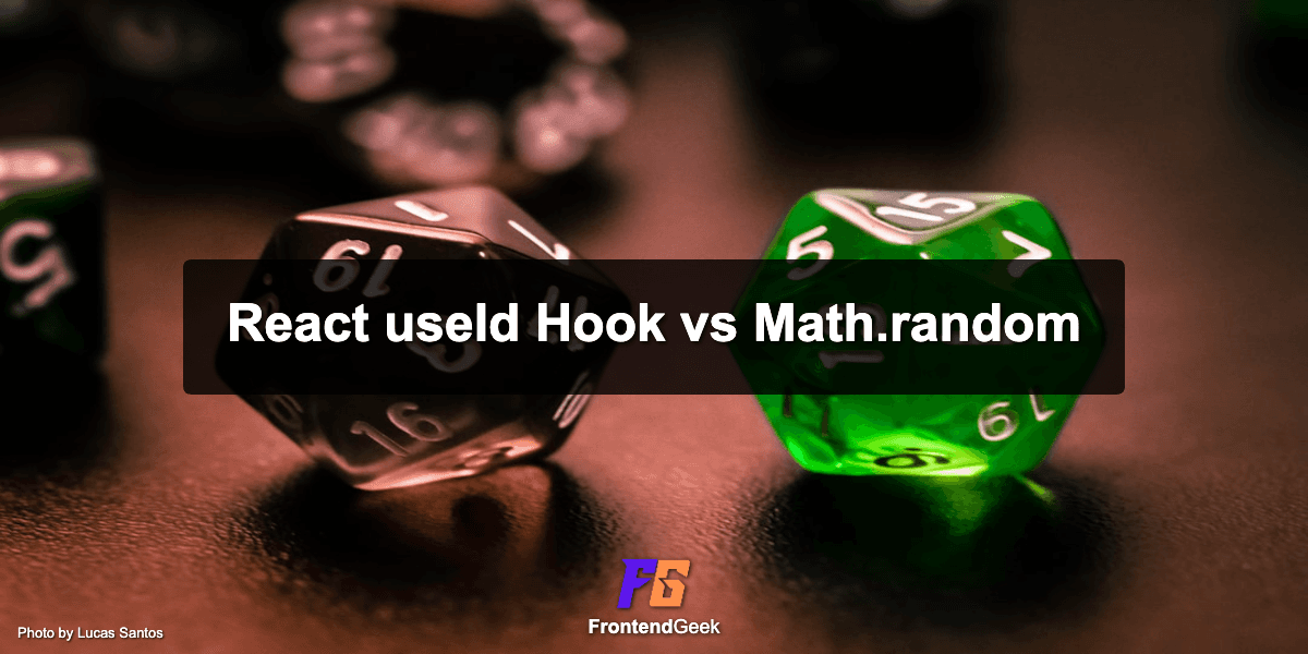 Difference between React useId Hook and generating IDs using Math.random?