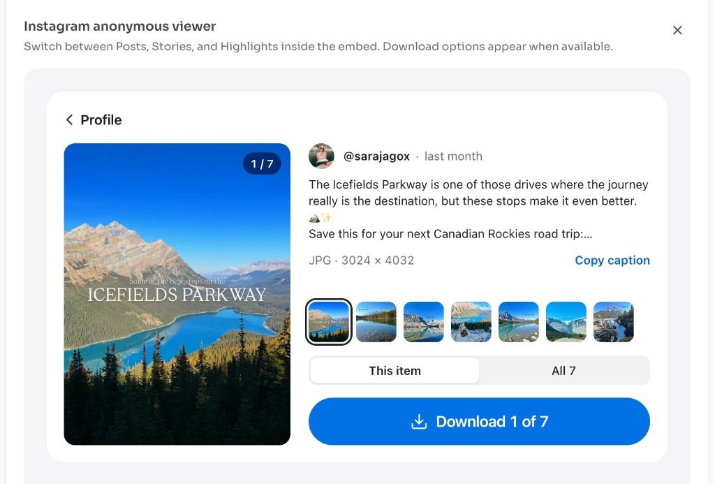 Anonymous Instagram Viewer — Story, Reel, Post & Profile — Download when available — Anonymous Instagram Viewer — open a post and download photos or videos Anonymous Instagram Viewer — Story, Reel, Post & Profile — Download when available — Anonymous Instagram Viewer — open a post and download photos or videos