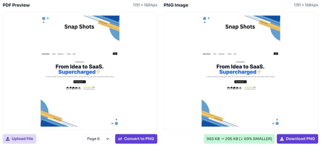 Free PDF to JPG Converter Online — Download JPGs or ZIP — PDF to JPG converter showing converted page previews and download button Free PDF to JPG Converter Online — Download JPGs or ZIP — PDF to JPG converter showing converted page previews and download button