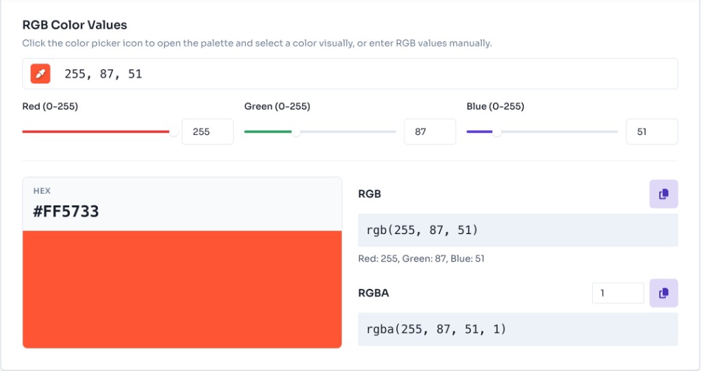 RGB to HEX Converter — Get started — Enter RGB values RGB to HEX Converter — Get started — Enter RGB values